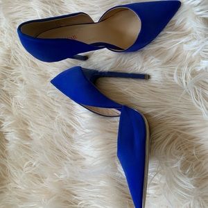 Royal Blue JustFab Heels